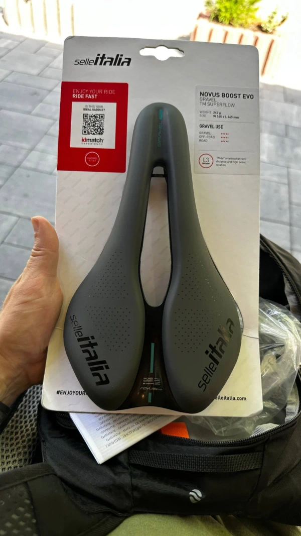 Велосипедне сідло Selle Italia Novus Boost Evo Gravel TM Superflow