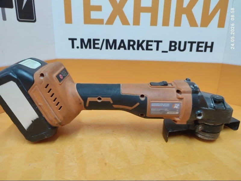 Шлифмашина угловая аккумуляторная TEX AC taoe-ag125-1 — фото 2