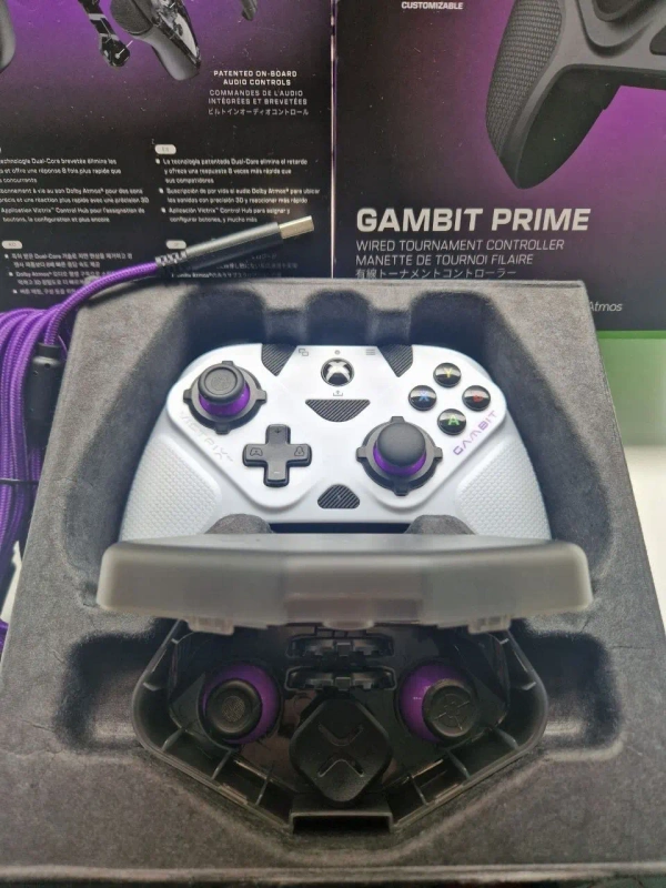Професійний геймпад Victrix Gambit Prime Turtle Beach для Xbox Series X|S, Xbox One, ПК