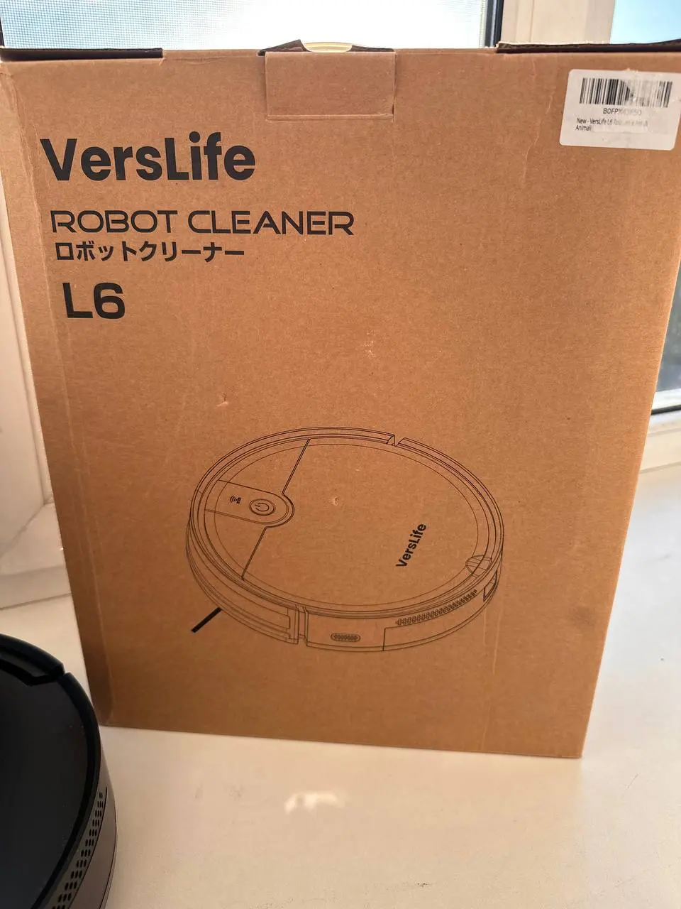 Робот-пилосос VersLife L6 з функцією миття, чорний