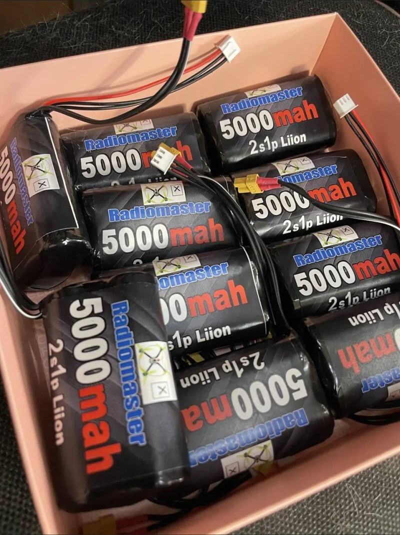 Аккумулятор Li-ion 7.4V 5000 mAh для RadioMaster Boxer, TX16S, TX12 — фото 4