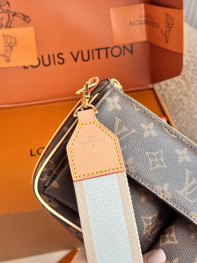 Louis Vuitton Сумка женская кожаная канва — фото 5