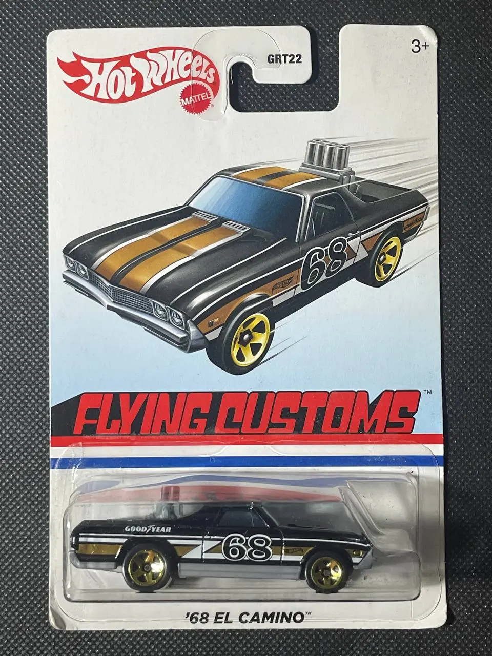Hot Wheels '68 El Camino Flying Customs