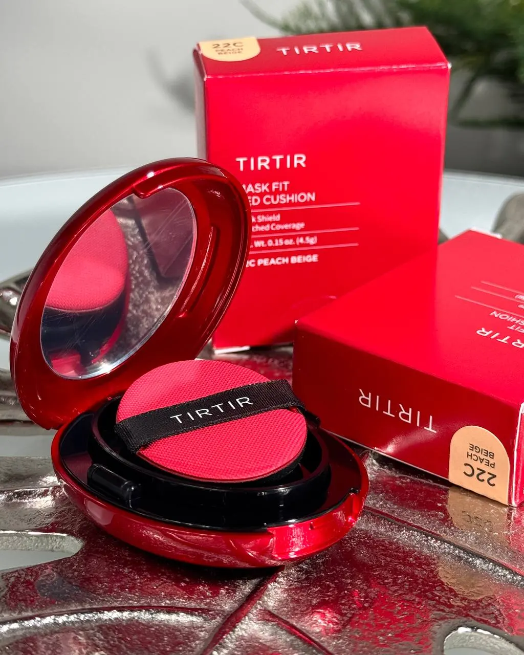Кушон TIRTIR Mask Fit Red Cushion Mini 22C Peach Beige 4.5g