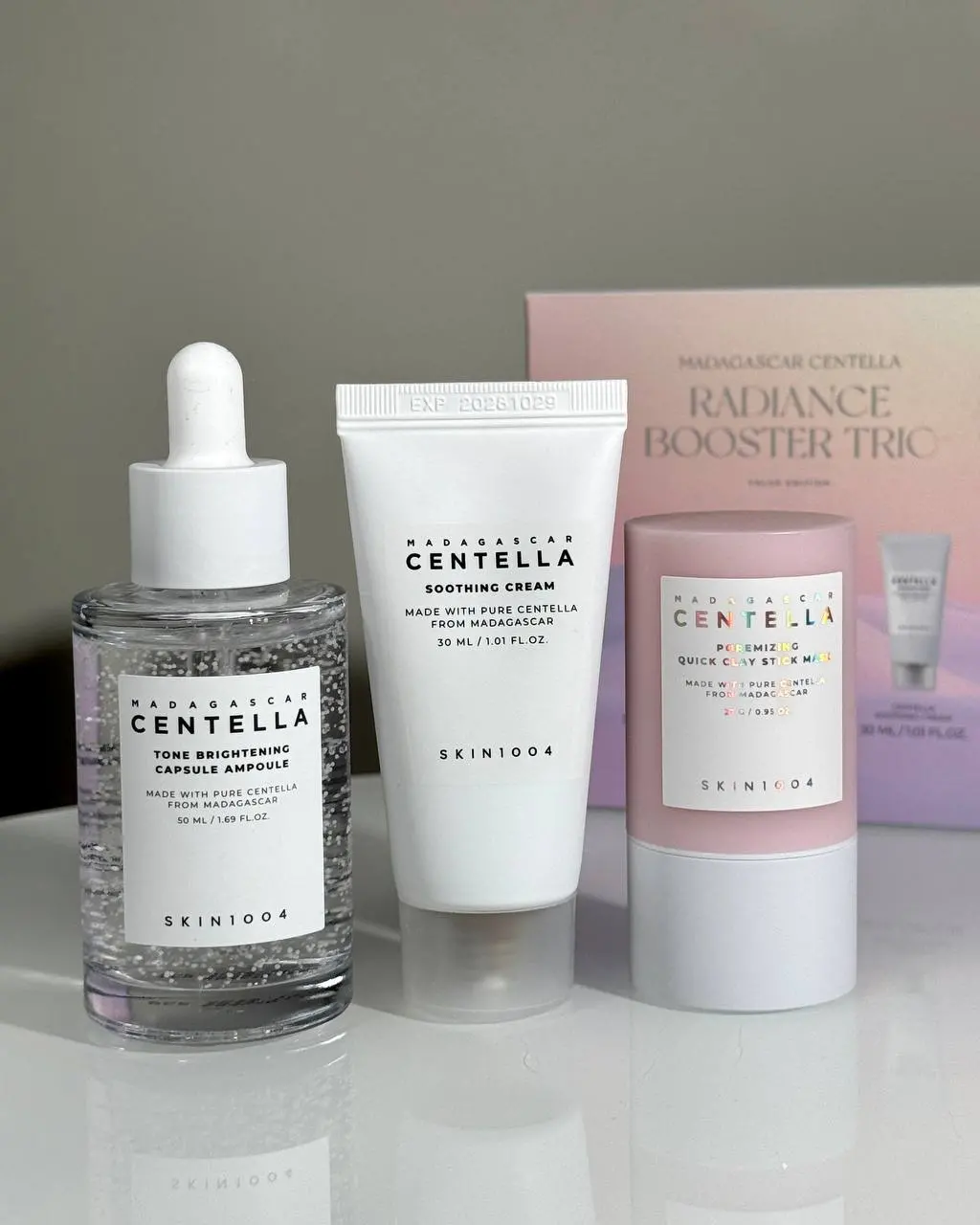 SKIN1004 Madagascar Centella Radiance Booster Trio - Набір для сяйва шкіри