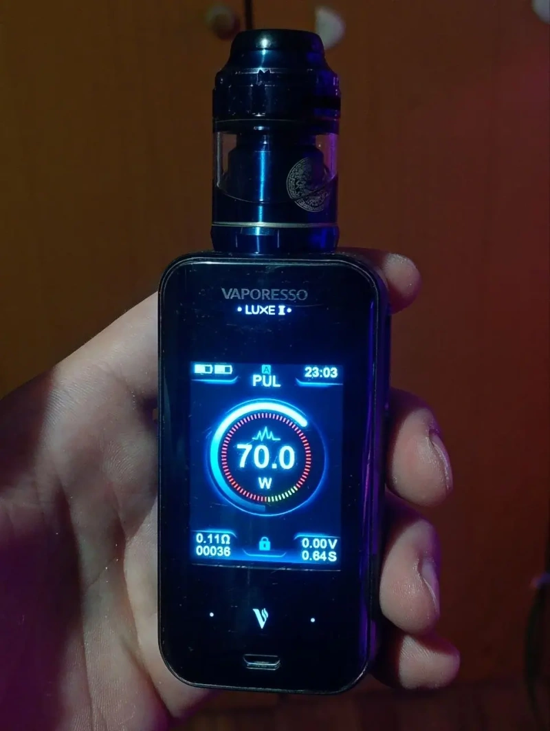 Vaporesso Luxe II 220W MOD с баком Geek Vape Zeus RTA — фото 2