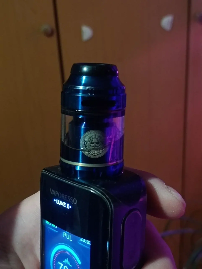 Vaporesso Luxe II 220W MOD с баком Geek Vape Zeus RTA — фото 3