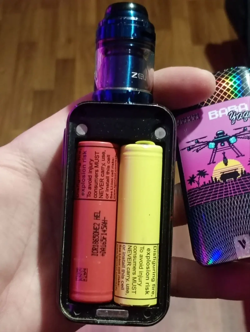Vaporesso Luxe II 220W MOD с баком Geek Vape Zeus RTA — фото 4