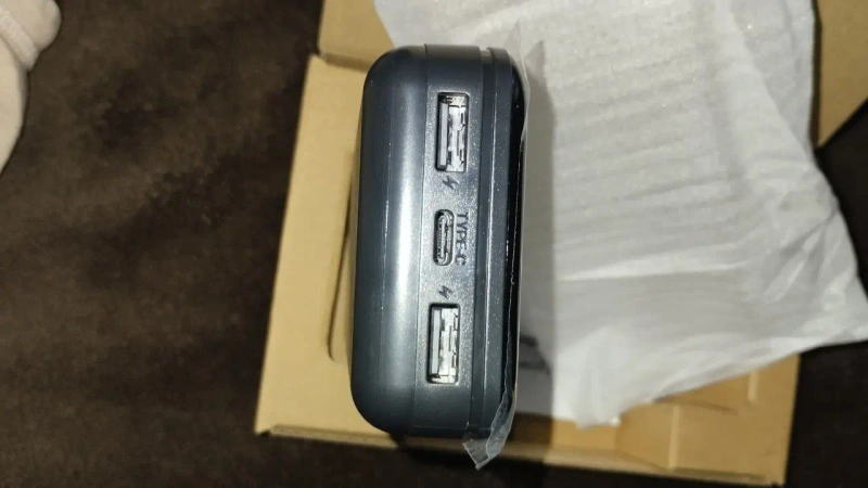 Power Bank EXJ 20000 mAh 22.5W с 4 портами и электронным табло — фото 3