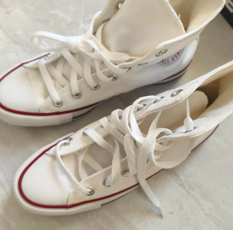 Converse Chuck Taylor All Star Высокие Белые — фото 2