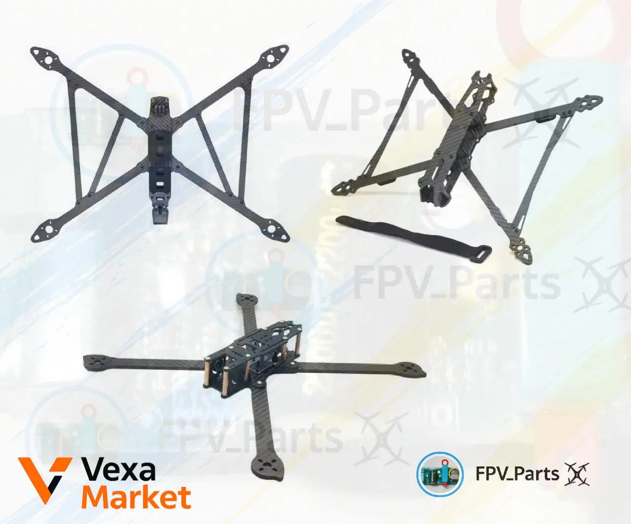 Рами для FPV квадрокоптерів Readytosky Mark4, APEXEV0, XL9