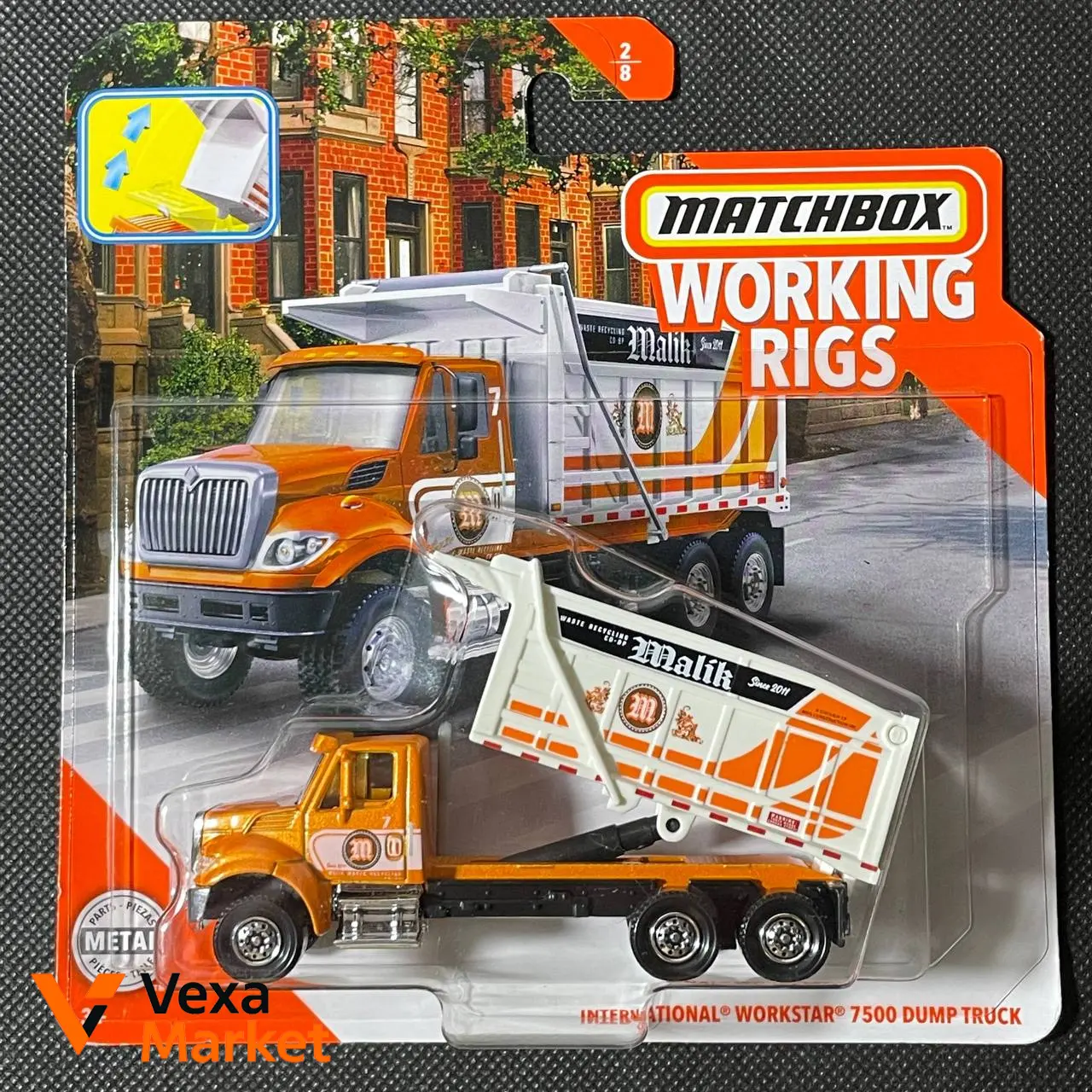 Matchbox Working Rigs International Workstar 7500 Dump Truck