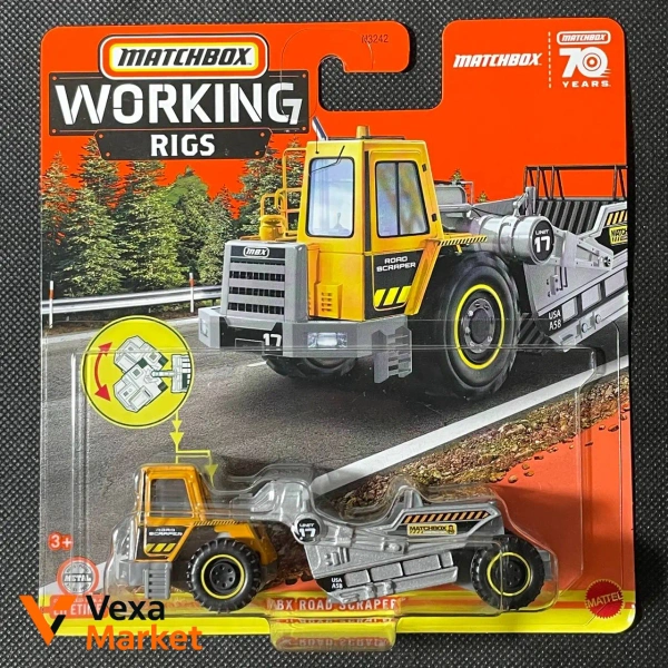 Matchbox Working Rigs Road Scraper