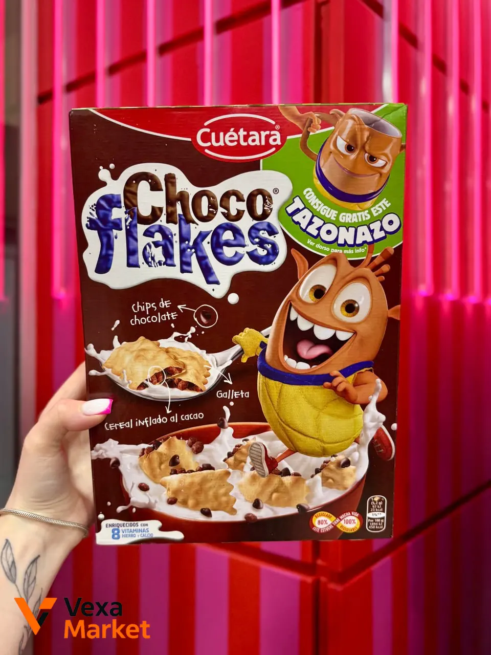 Готовий сніданок Cuetara Choco Flakes 520г