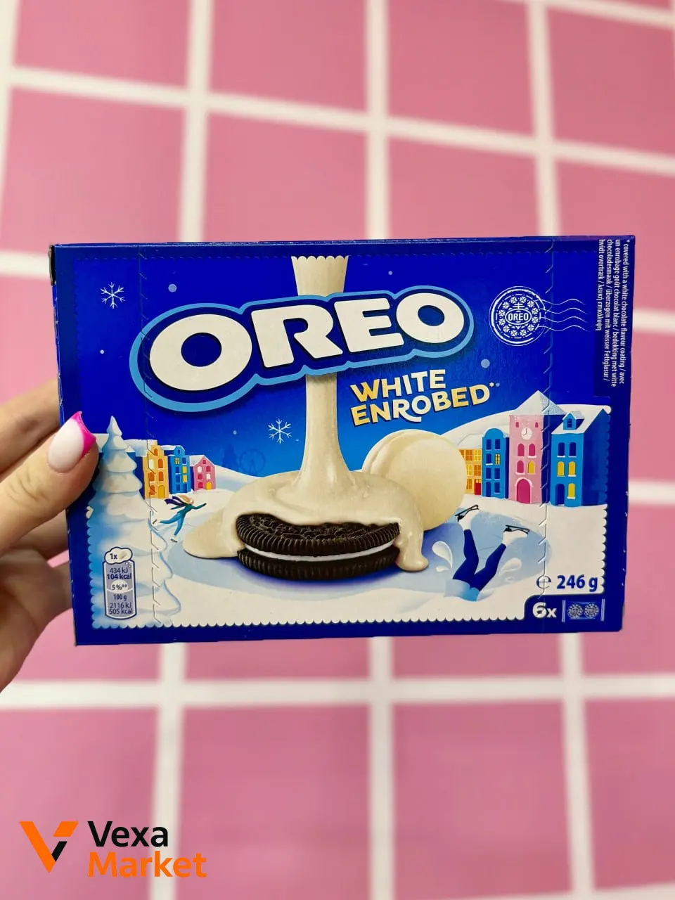Печиво Oreo White Enrobed 246г