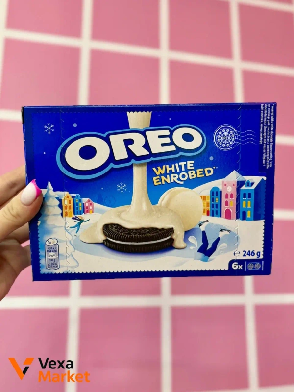 Печиво Oreo White Enrobed 246г