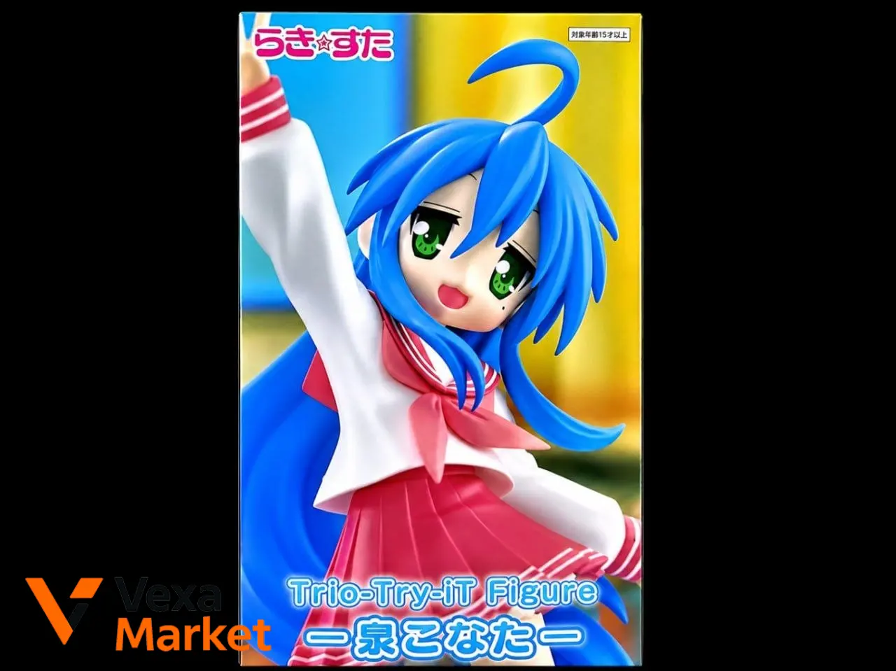 Фигурка Konata Izumi Lucky Star от Furyu, бренд Trio-Try It, высота 21 см