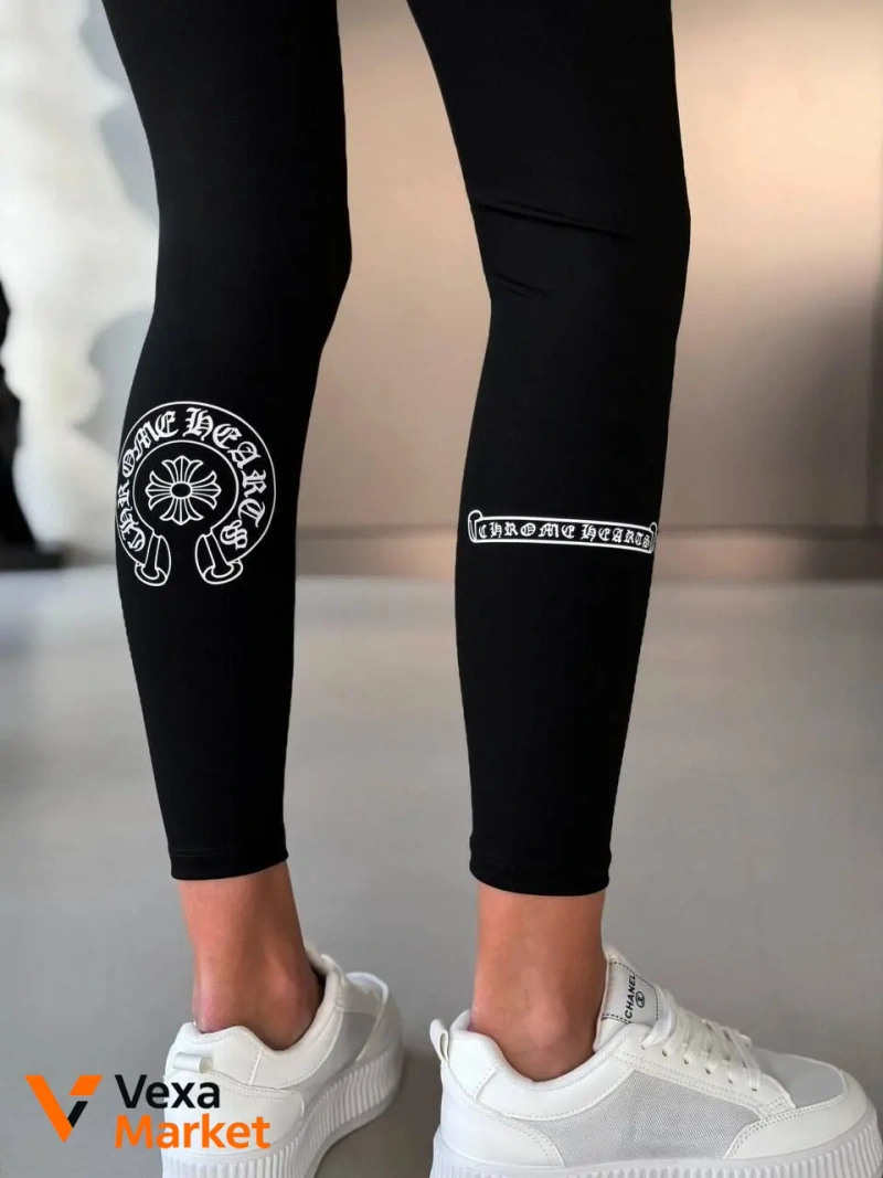 Лосіни / Леггинси Chrome Hearts — фото 3