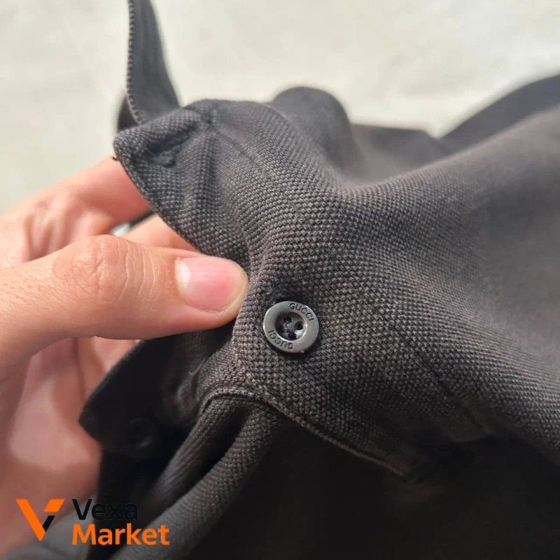 Gucci Polo Shirt Black Size L — фото 3