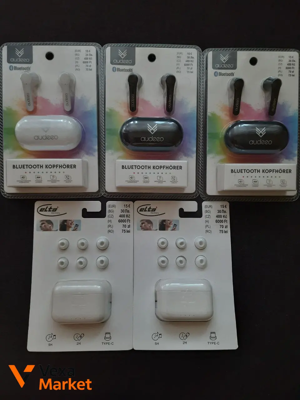 Беспроводные наушники Audeo Bluetooth