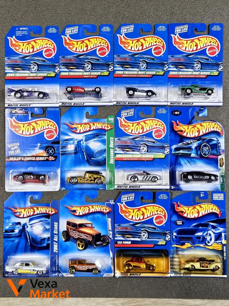 Hot Wheels Treasure Hunt 1997-2009 рр. на резині