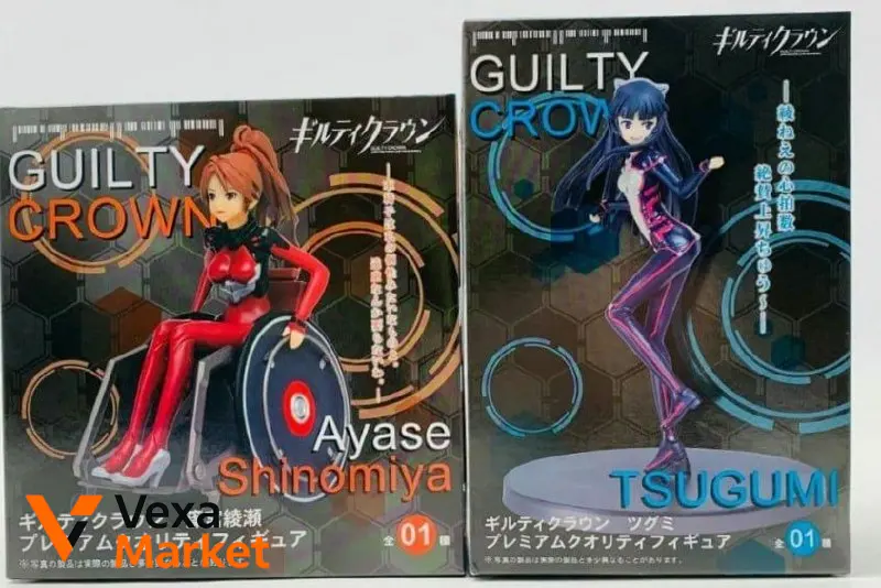 Фигурки Guilty Crown Ayase Shinomiya и Tsugumi