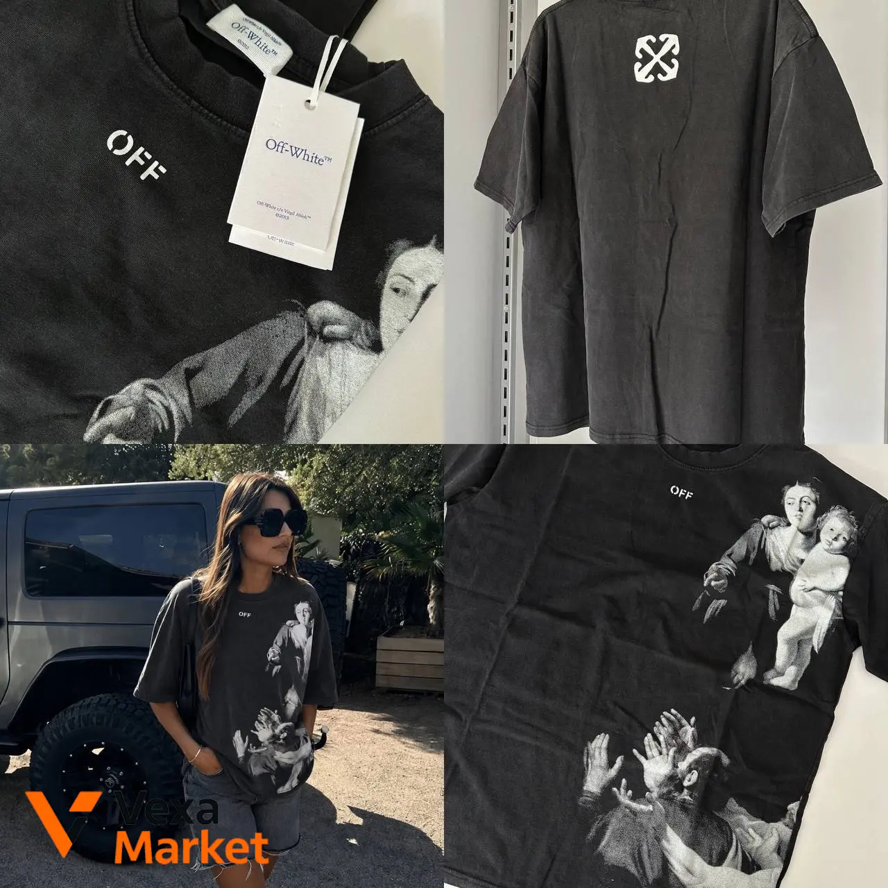 Off-White Blured Mary футболка