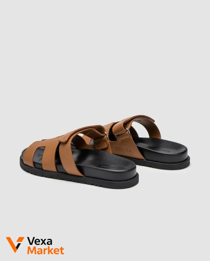 Hermes Chypre Sandals Naturel Calfskin — фото 3