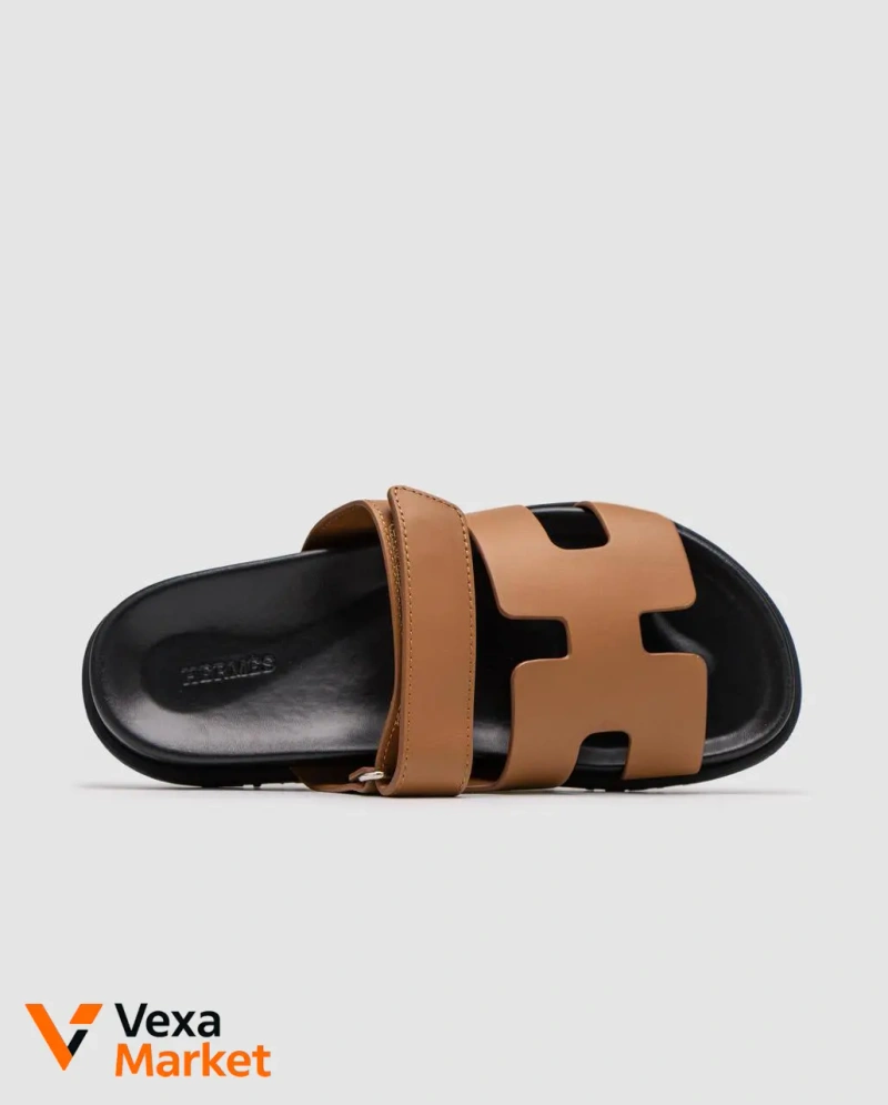 Hermes Chypre Sandals Naturel Calfskin — фото 4