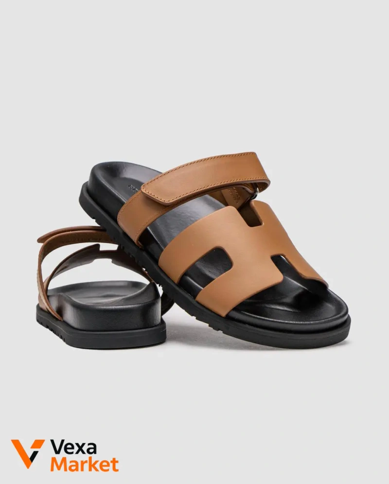 Hermes Chypre Sandals Naturel Calfskin — фото 7