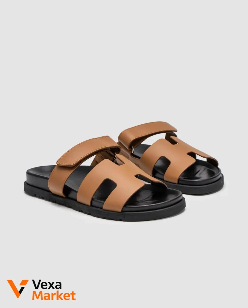 Hermes Chypre Sandals Naturel Calfskin — фото 8