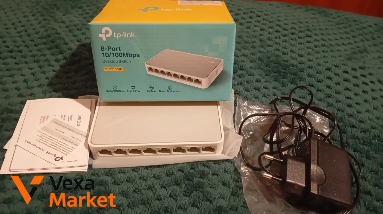 Сетевой коммутатор TP-Link TL-SF1008D 8 портов