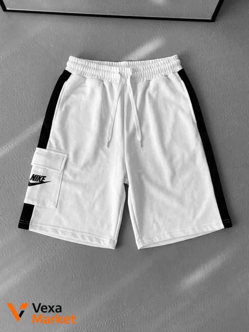 Шорты Nike мужские хлопковые с логотипом — фото 2