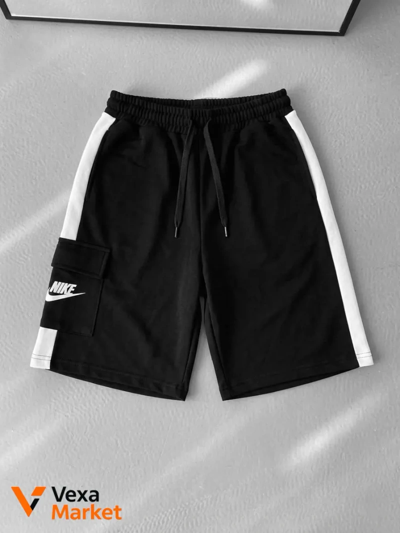 Шорты Nike мужские хлопковые с логотипом — фото 3