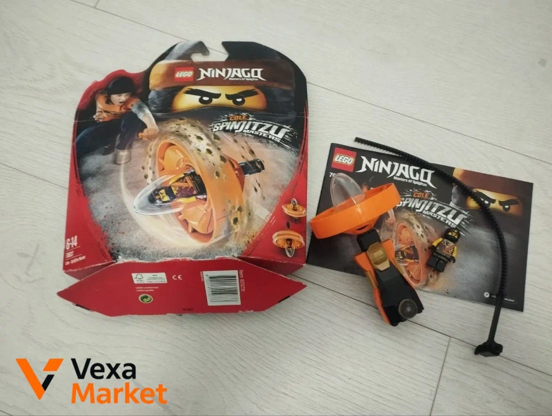 LEGO Ninjago Spinjitzu Masters Коул 70639 та Джей 70635 — фото 2