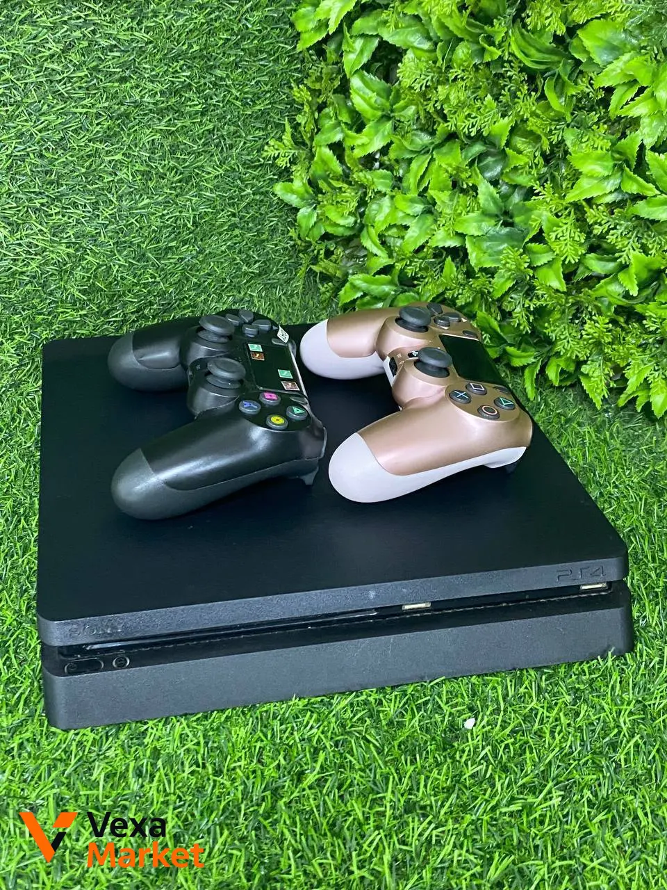 Sony PlayStation 4 Slim 500GB с 2 джойстиками - VexaMarket