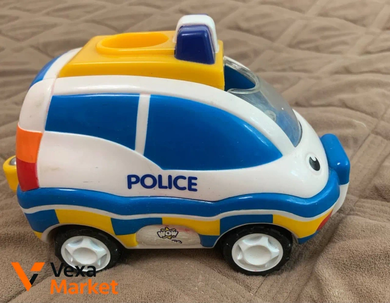 Дитячі іграшкові машинки WOW Toys та пов'язки — фото 3