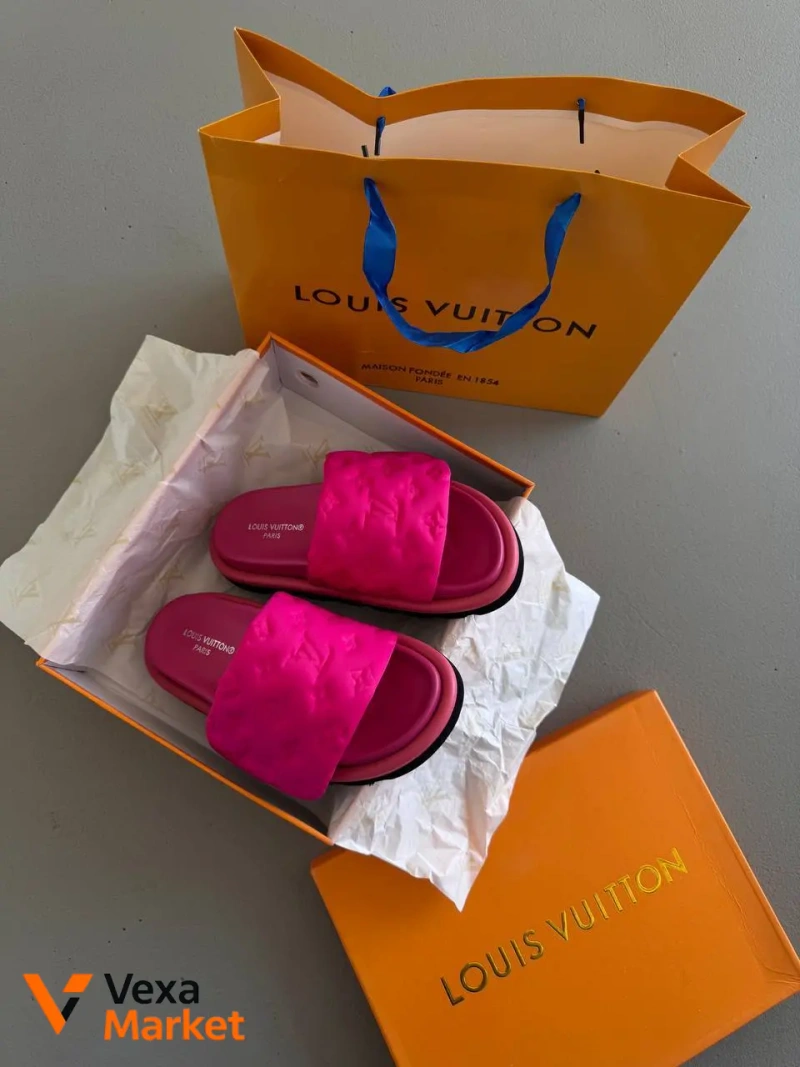 Louis Vuitton Pillow Slides Pink — фото 3