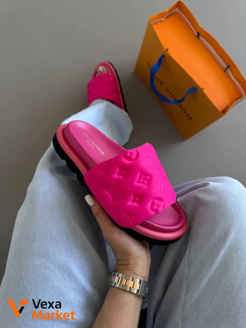 Louis Vuitton Pillow Slides Pink — фото 5