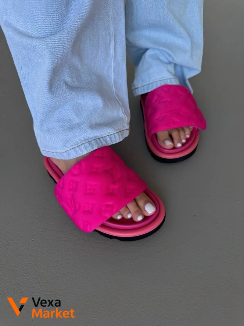 Louis Vuitton Pillow Slides Pink — фото 7