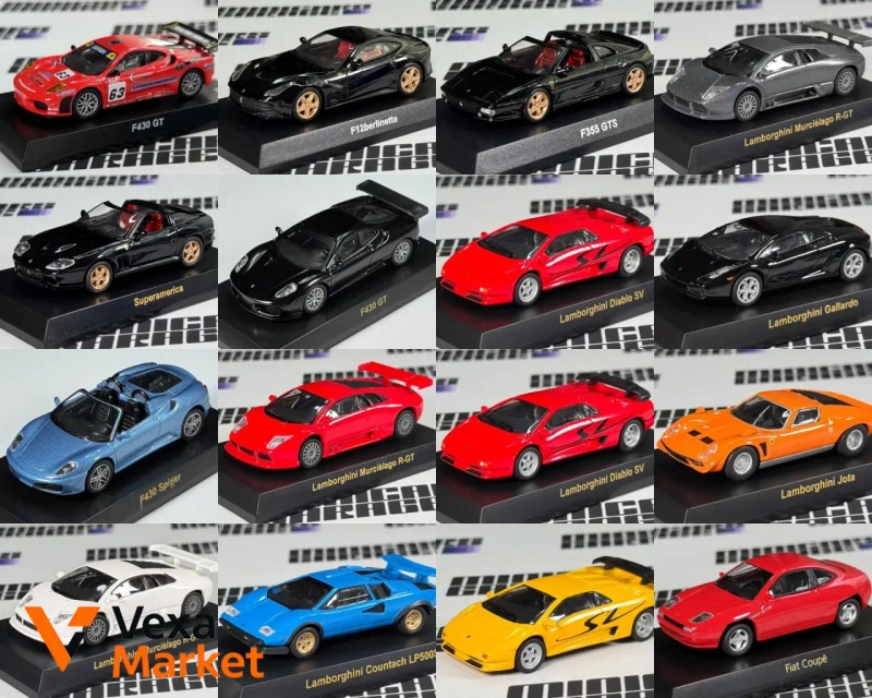 Модели автомобилей Kyosho в ассортименте — фото 2