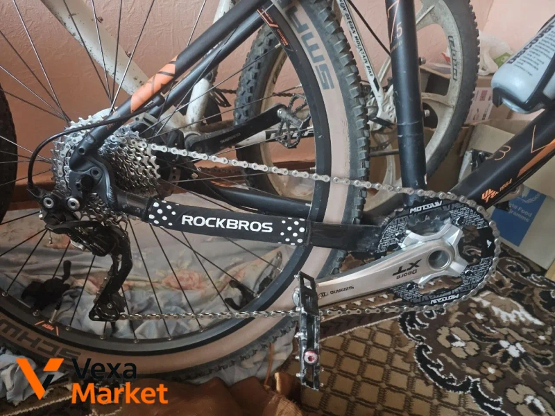 Велосипед KTM гірський, повітряна вилка RockShox Recon Gold T, гідравлічні гальма Shimano Deore — фото 3