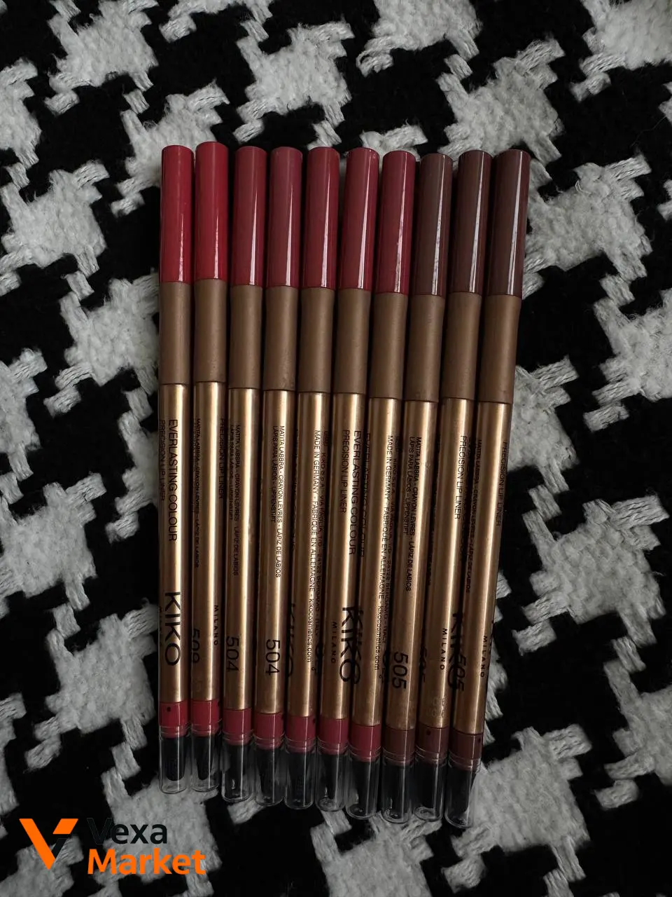 Автоматичний олівець для губ Kiko Milano Everlasting Colour Precision Lip Liner з пензликом