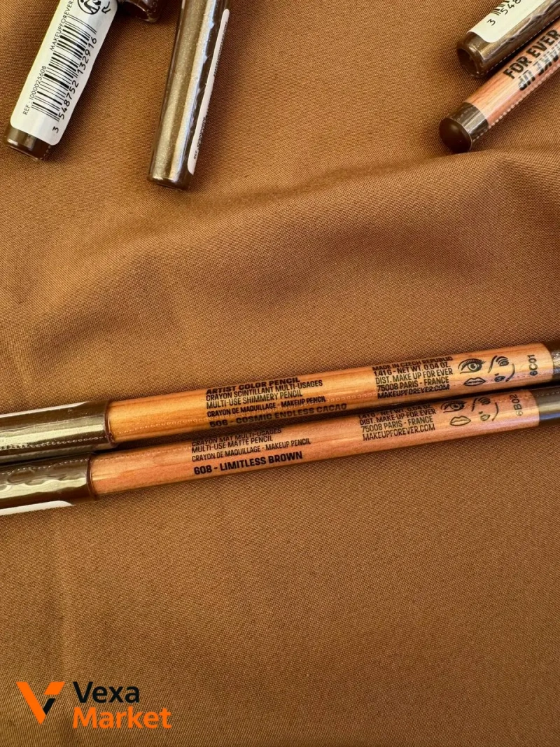 Карандаши для губ Make Up For Ever Artist Color Pencil 608 Limited Brown, 506 Cosmic Endless Cacao — фото 2
