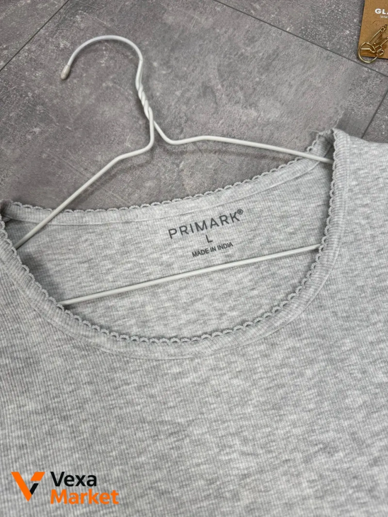 Базова сіра кофтинка в рубчик Primark EUR L / 48-50 — фото 3