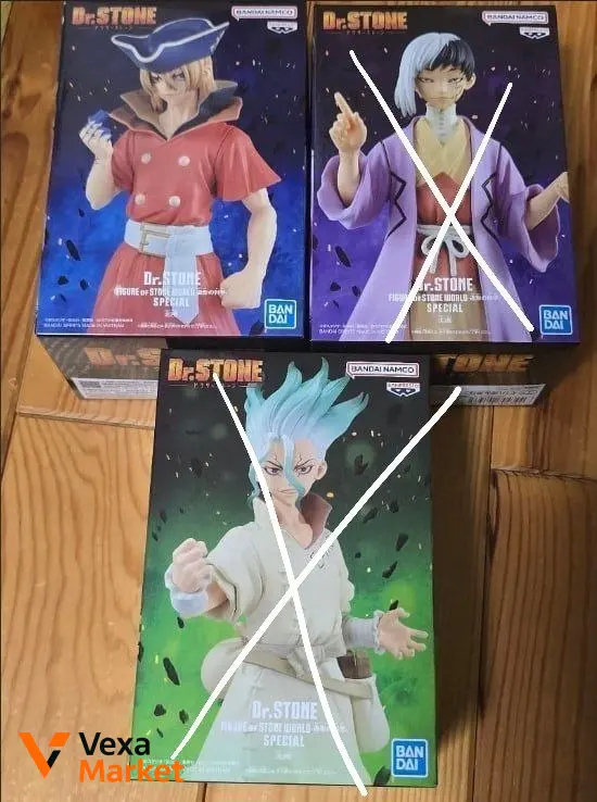 Фигурки Dr. STONE Banpresto Special