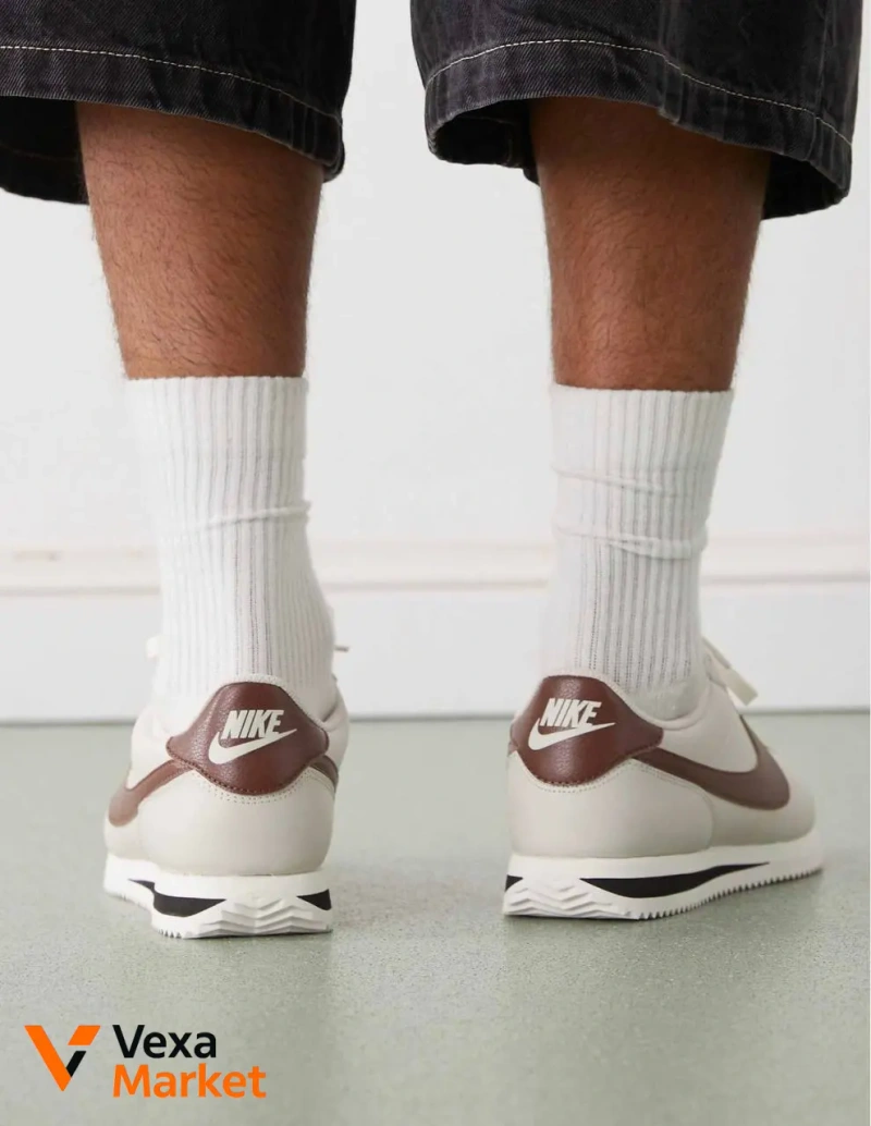 Nike Cortez Бежевые мужские кроссовки — фото 2