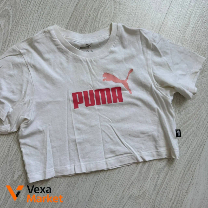 Футболка Puma белая размер 98-104 — фото 2