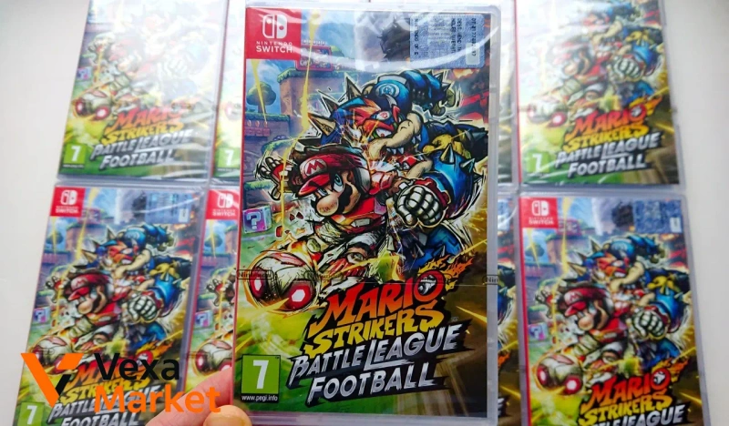 Картриджі Nintendo Switch: Mario Strikers та Splatoon 2 — фото 2