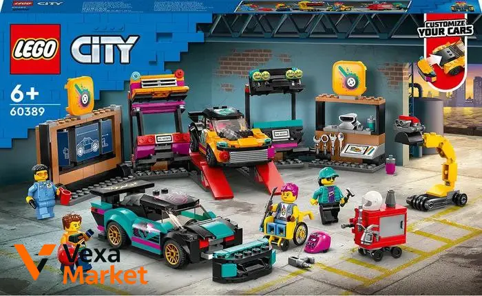 Конструктор LEGO City 60389 Гараж для тюнинга